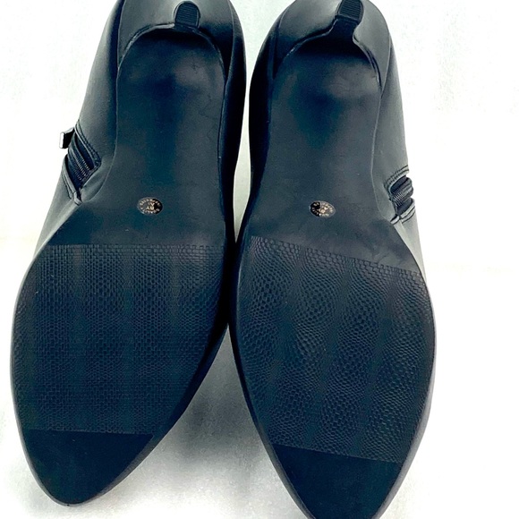 Worthington Black Heels Booties Sz 8 - Picture 5 of 7